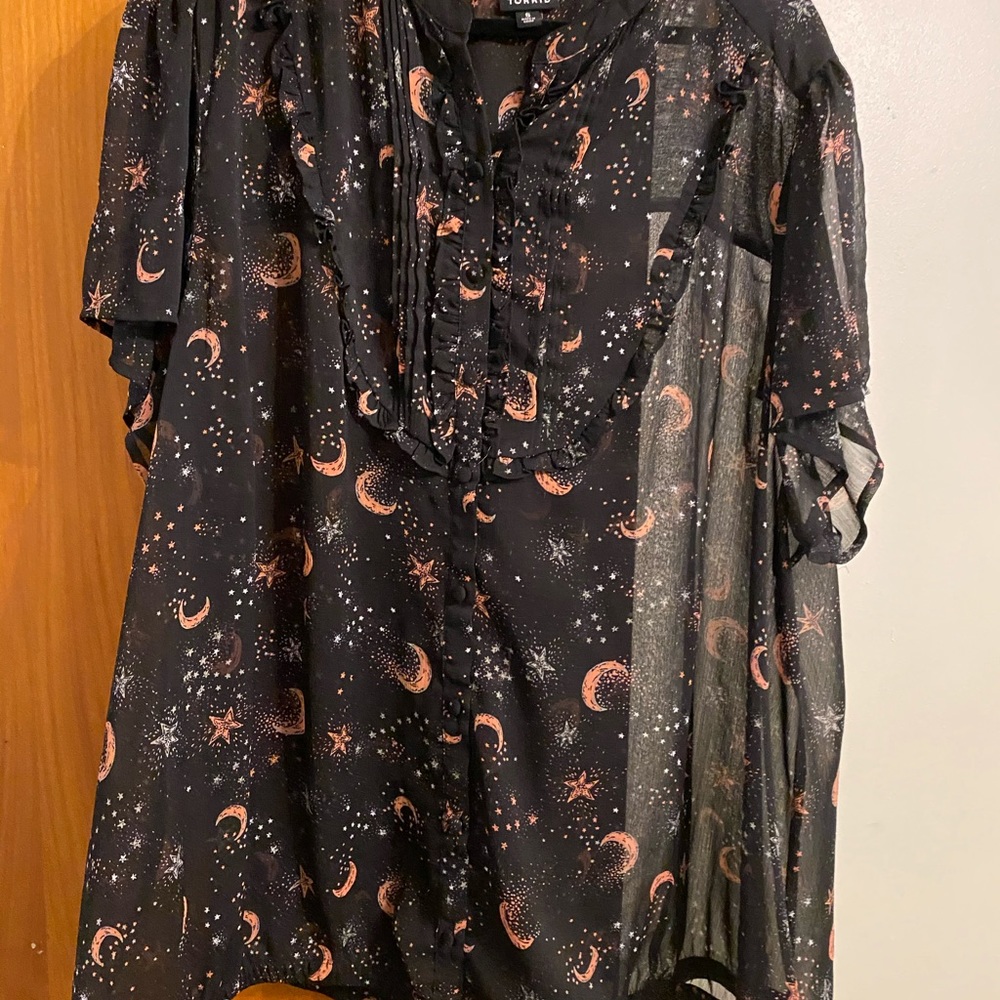 Torrid sheer top